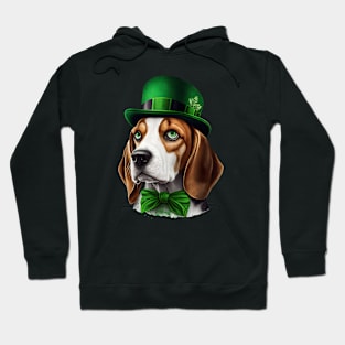 Beagle St Patrick's Day Hoodie